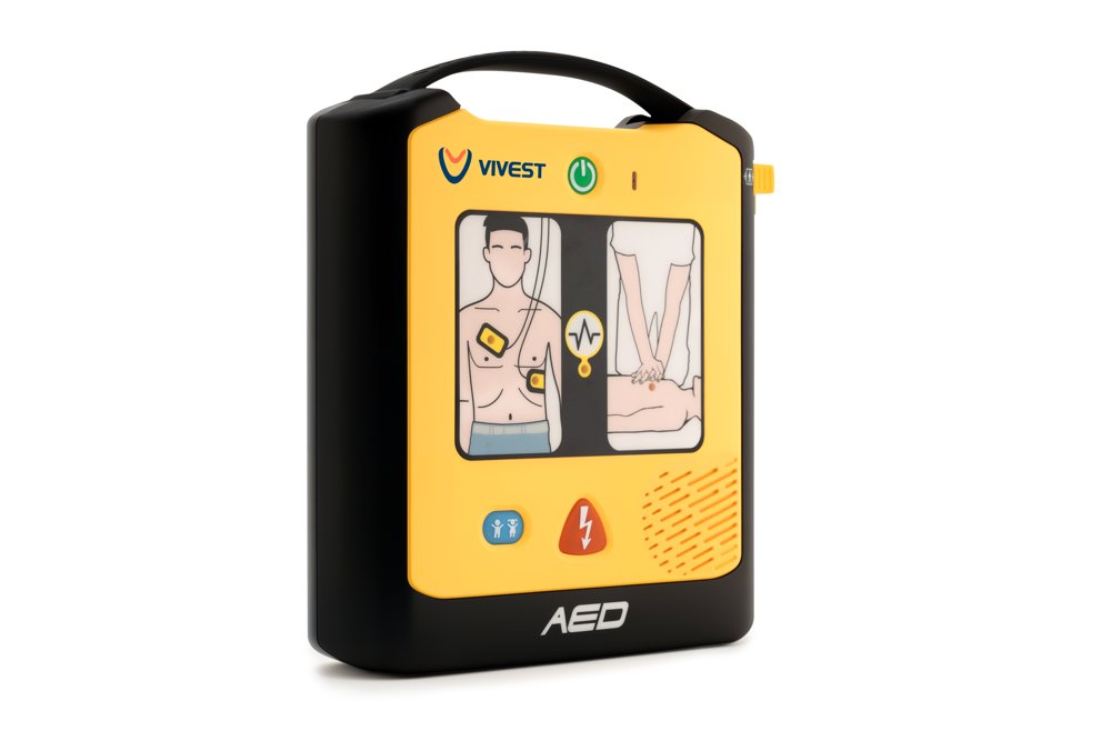 Vivest A1 AED front view